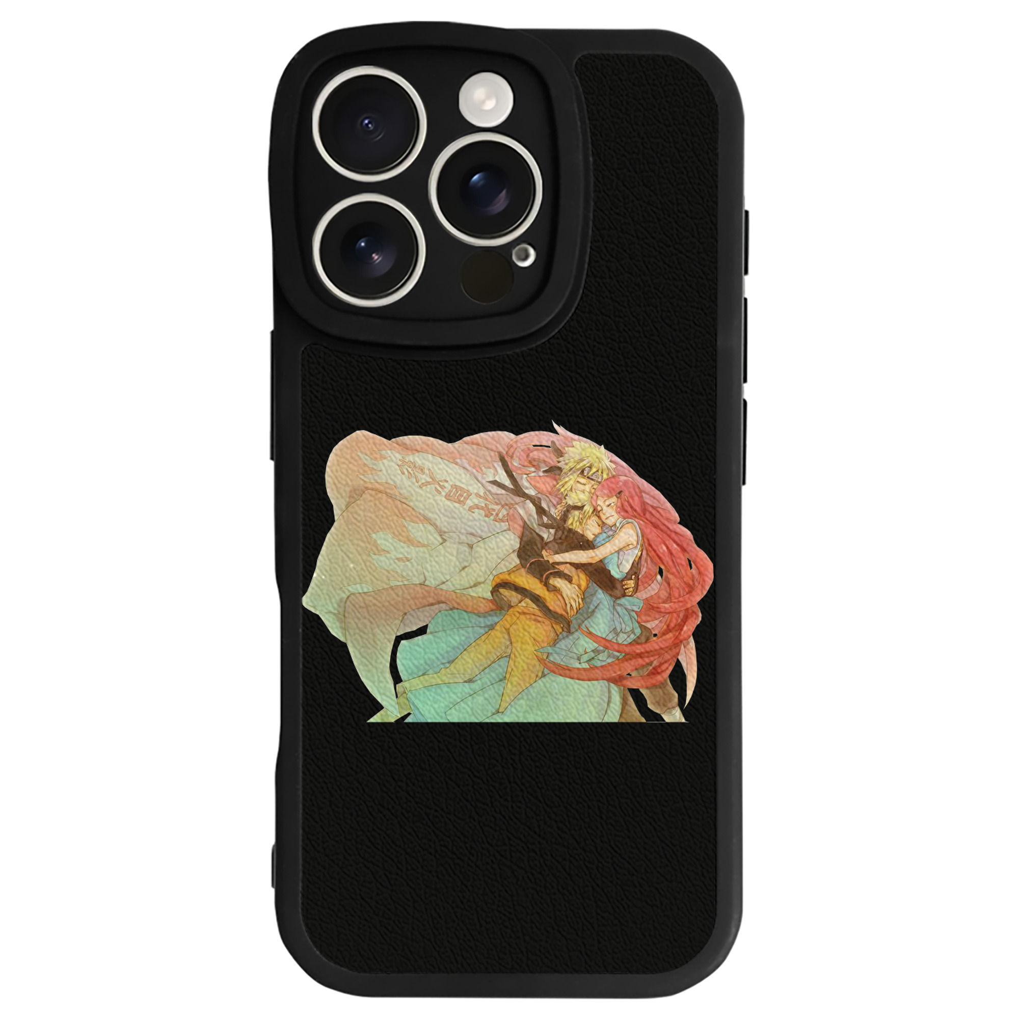 （画像用） NARUTO -ナルト- うずまき ナルト Uzumaki Naruto 【iPhone 16シリーズ対応】シリコンスマホケース（レザー調） 材質：シリコン